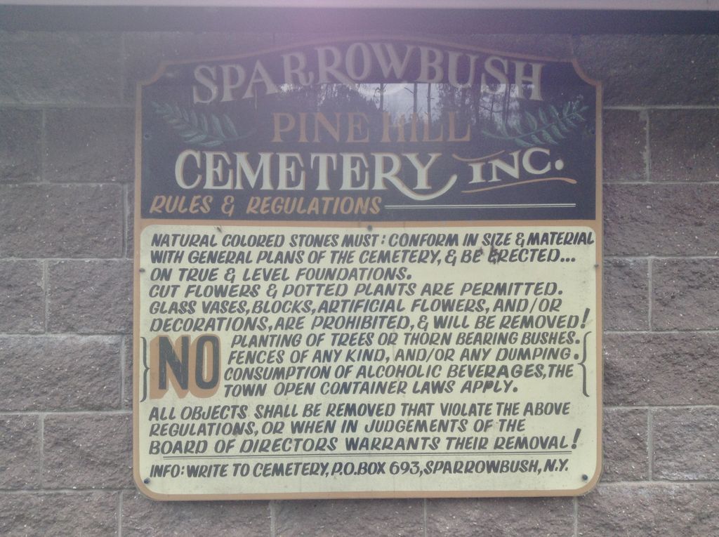 Sparrowbush Pine Hill Cemetery