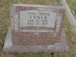 Anna Teresie “Tracy” <I>Zaicek</I> Vanek 