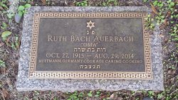 Ruth <I>Bach</I> Auerbach 