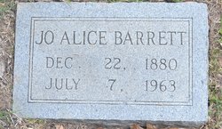 Jo Alice <I>Grimes</I> Barrett 