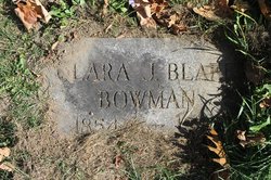 Clara Jennie <I>Blake</I> Bowman 