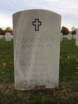 Clarence E Anderson 