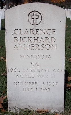 Clarence Rickhard Anderson 