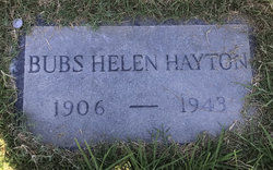 Helen Maude <I>Gifford</I> Hayton 