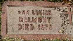 Ann Louise <I>Arnold</I> Belmont 