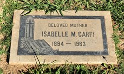 Isabelle M. “Belle” <I>LaCabe</I> Carpi 