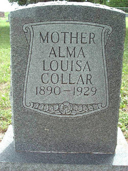Alma Louisa Augusta <I>Schwenke</I> Collar 