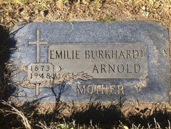 Emilie Augusta <I>Burkhardt</I> Arnold 
