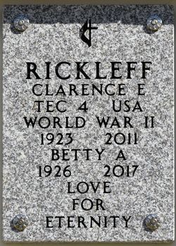 Clarence E Rickleff 