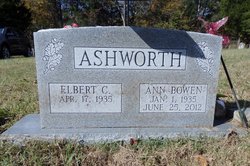 Ann <I>Bowen</I> Ashworth 