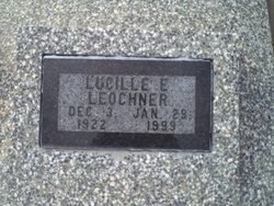 Lucille Elizabeth <I>Morton</I> Leochner 