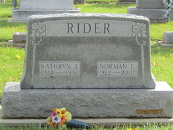 Kathryn J <I>Johnson</I> Rider 