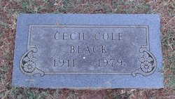 Cecil Cole Black 