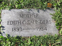 Edith Lyle <I>Cunningham</I> Saunders 