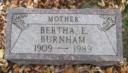 Bertha Edith <I>Willardson</I> Burnham 