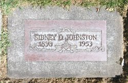 Sidney D Johnston 