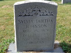 Sylvia Tabitha <I>Kiser</I> Johnson 