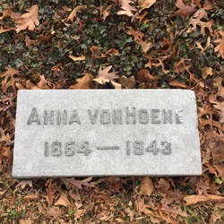 Anna <I>Schuessler</I> Von Hoene 