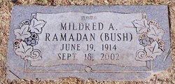 Mildred A <I>Bush</I> Ramadan 