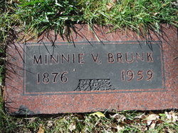 Minnie V <I>Miller</I> Brunk 