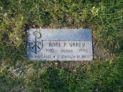 Anne <I>Parker</I> Varey 