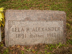 Lela M <I>Reed</I> Alexander 