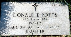 Donald Eugene Potts 