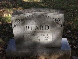 Jennie Ruth <I>Hamilton</I> Beard 