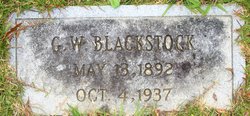 George Washington Blackstock Sr.