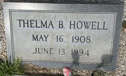 Thelma A <I>Barfield</I> Howell 