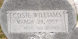 Cosie Rosana <I>Williams</I> Holmes 