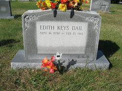 Edith <I>Keys</I> Dail 