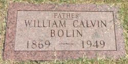 William Calvin Bolin 