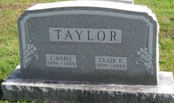 Emma Marie <I>Bowers</I> Taylor 