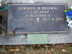 Sgt Vernon D. Brown 