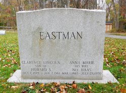Clarence Lincoln Eastman 