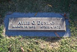 Allie O. Dunlap 