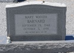 Mary Wanda <I>Chapman</I> Barnard 