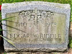 Edgar W Biddle 