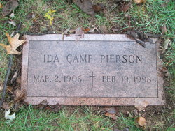 Ida M. <I>Camp</I> Pierson 