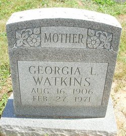 Georgia Lee Opal <I>Haddix</I> Watkins 