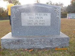 Ethel Pauline <I>Pyburn</I> Baldwin 