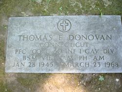 PFC Thomas Edward Donovan 