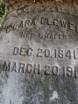 Clara E. <I>Schaffer</I> Clewell 