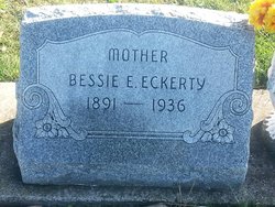 Bessie Elizabeth <I>Carroll</I> Eckerty 