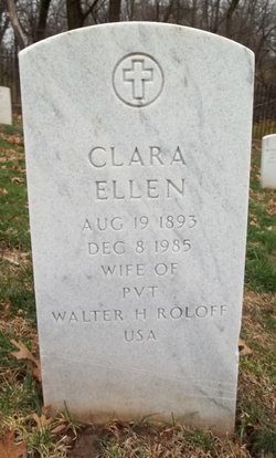 Clara Ellen <I>Smith</I> Roloff 