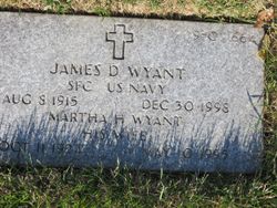 James Daniel Wyant 