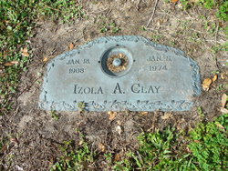 Izola Verne <I>Akers</I> Clay 