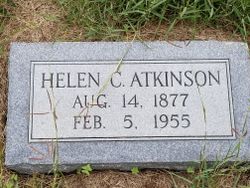 Helen C <I>Crenshaw</I> Atkinson 