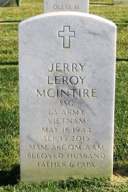 SSG Jerry Leroy McIntire 